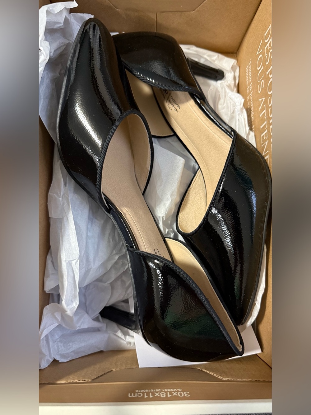 BNIB LifeStride Alessandra Black Pumps, Size 7.5M - Picture 9 of 12